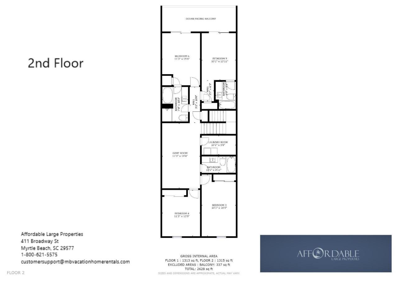 Cherry Grove 406 Villa Little River Exterior foto